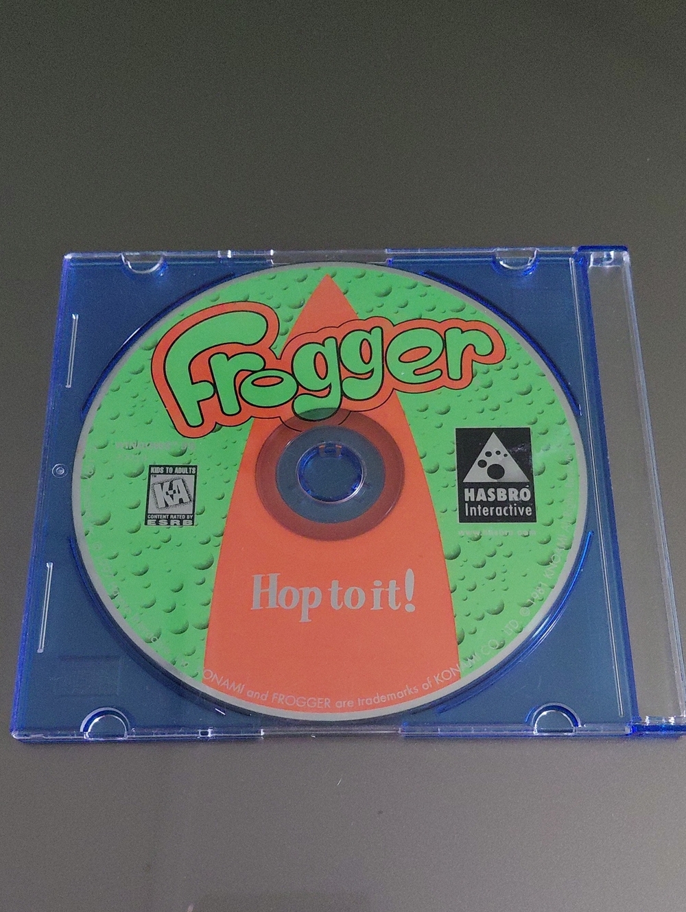 Hasbro Interactive Frogger Hop To It Vintage 1997 CD-Rom Game.